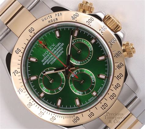 rolex daytona 116528 quadrabte verde|rolex daytona list price uk.